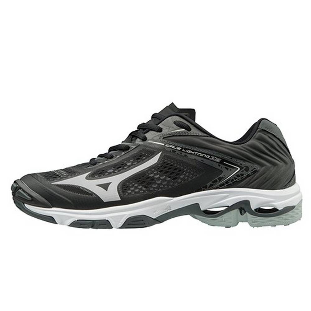 Scarpe Pallavolo Mizuno Wave Lightning Z5 Donna - Nere/Argento - 93785-IFLO